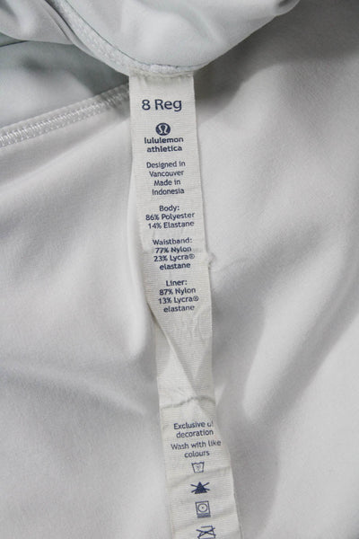 Lululemon Women White Pleated Skort Size 8