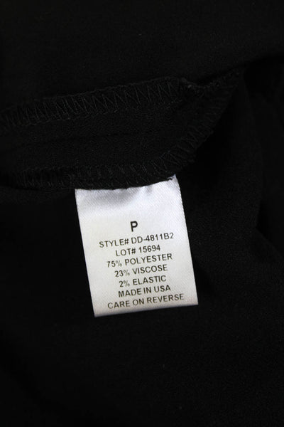 Intermix Womens Dress Pants Black Petites Size S