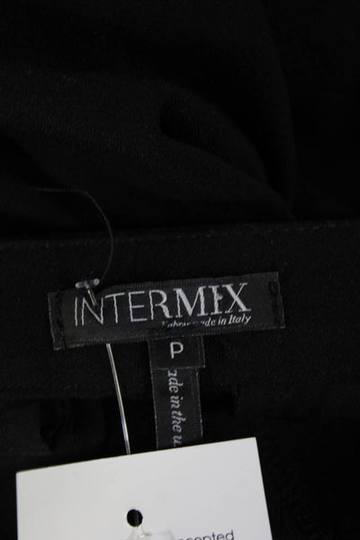 Intermix Womens Dress Pants Black Petites Size S