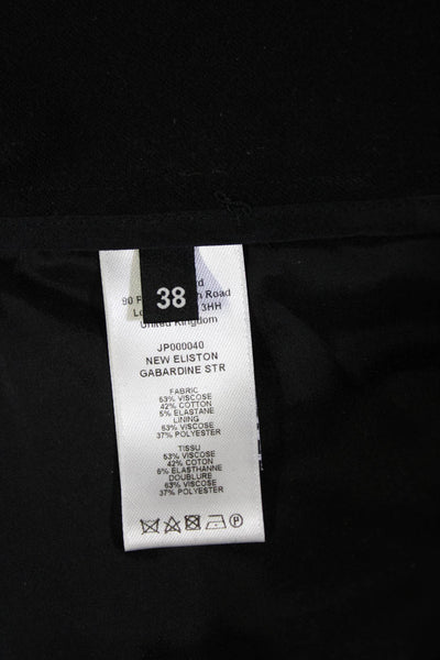 Joseph Unisex Black Ankle Cropped Dress Pants Size 28