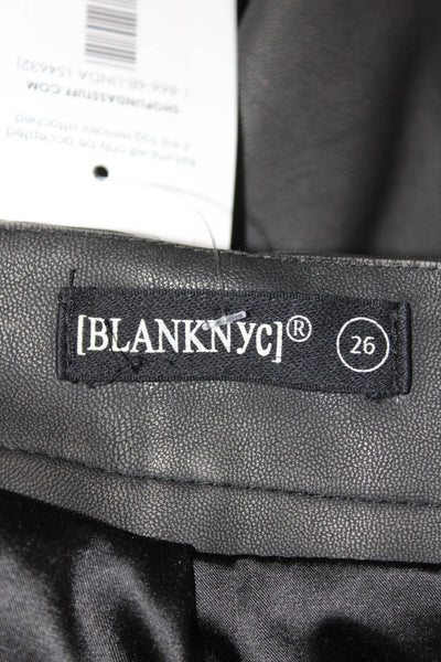 BLANKNYC Womens Cargo Mini Skort Dark Gray 60% PU 40% Polyester Size 26