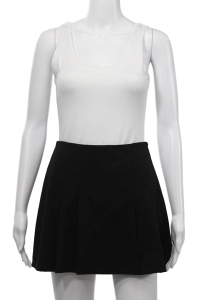 BLANKNYC Womens Cargo Mini Skort Dark Gray 60% PU 40% Polyester Size 26