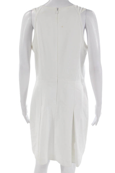 Catherine Catherine Malandrino Womens Fit & Flare Dress White Short Size 10