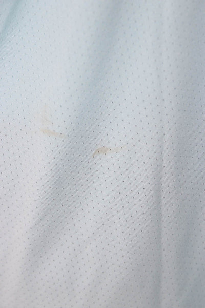 Nike Womens Basic Sleeveless Tunic Tank Light Blue Round Neck Size S