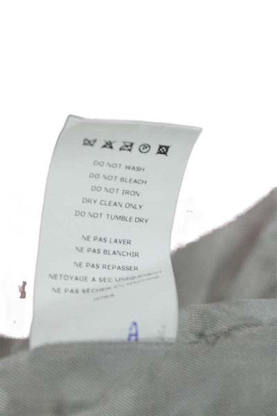 OFFICINE GENERALE Womens Pink Cotton Collared Button Blazer Long Sleeve Size 34