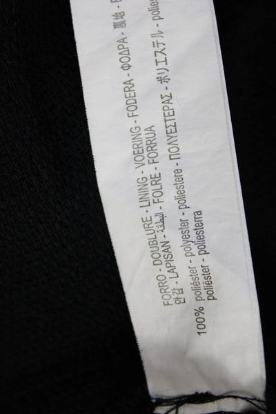 Zara Womens Solid Black Polyester Skort Size XL