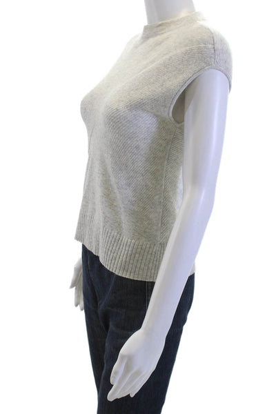 Club Monaco Women Sleeveless Pullover Sweater Gray Size XS