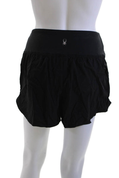 Spyder Unisex Black Sports Shorts Size S