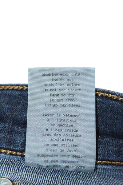 Rag & Bone Jean Womens Ankle Skinny Jeans Dark Blue Size 25