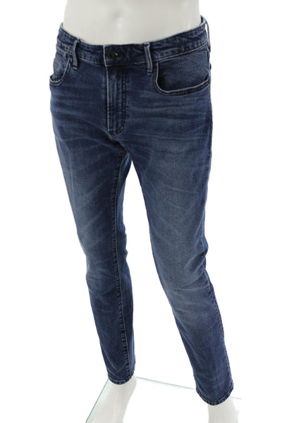 Bonobos Mens Skinny Tapered Dark Blue Jeans Size 32