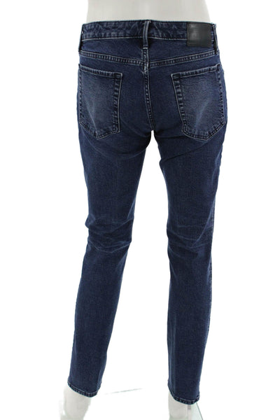 Bonobos Mens Skinny Tapered Dark Blue Jeans Size 32
