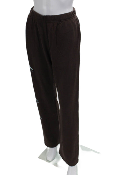 The Mayfair Group Unisex Brown Sweatpants 90s Cotton Blend Inseam 30 Size XS