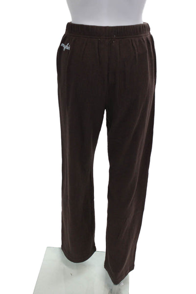 The Mayfair Group Unisex Brown Sweatpants 90s Cotton Blend Inseam 30 Size XS