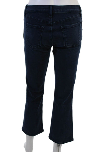 J Brand Women Cropped Dark Blue Jeans Size 27