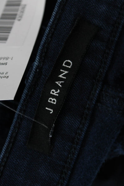 J Brand Women Cropped Dark Blue Jeans Size 27