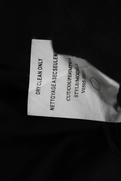 Vince Womens Cropped Ankle Pants Black Size 4