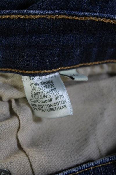 Rag & Bone Jean Womens Ankle Skinny Dark Blue Jeans Size 26