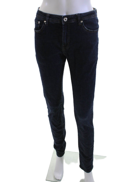 AG Adriano Goldschmied Women Skinny Dark Blue High Rise Jeans Size 20