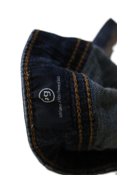 AG Adriano Goldschmied Women Skinny Dark Blue High Rise Jeans Size 20