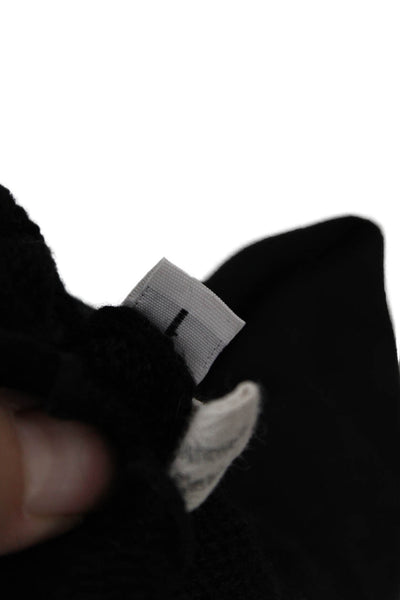 Casmari Womens 100% Cashmere Turtleneck Pullover Sweater Black Size XS