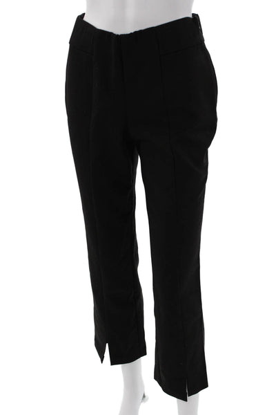 Nelle Atelier Women Cropped Ankle Dress Pants Black Size 4
