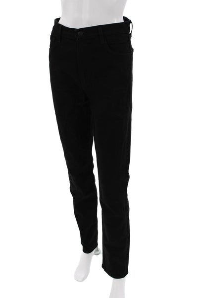 J Brand Unisex Black High Rise Jeans Button Size 26