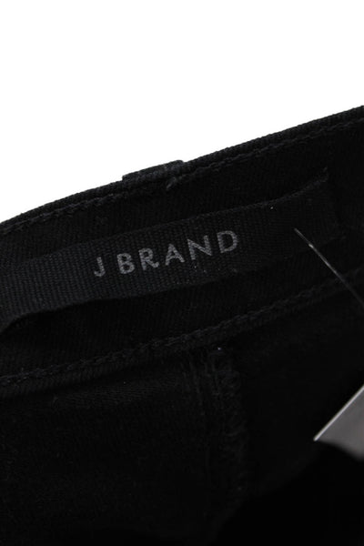 J Brand Unisex Black High Rise Jeans Button Size 26
