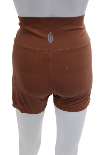 FP Movement Unisex Biker Shorts Brown Boho Size M