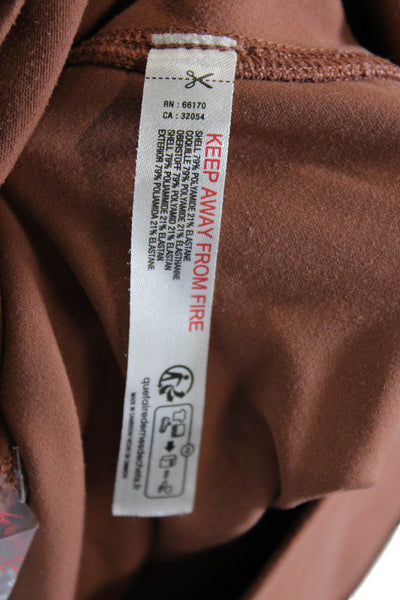 FP Movement Unisex Biker Shorts Brown Boho Size M