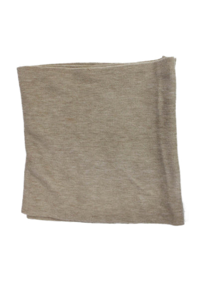 Calvin Klein Womens Soft Knit Cowl Scarf Brown 60"x14"