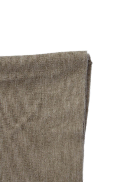Calvin Klein Womens Soft Knit Cowl Scarf Brown 60"x14"
