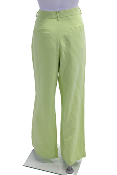 Zara Women Green Dress Pants 55% Polyester 45% Lycolle Size L