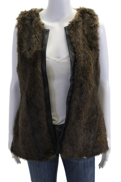 Sanctuary Womens Brown Sleeveless Vest Size S
