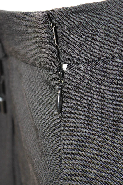 Narciso Rodriguez Womens Straight Pencil Skirt Black Knee Length Size 10