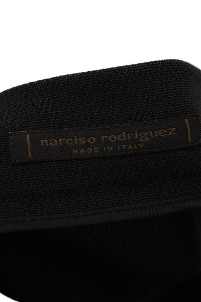 Narciso Rodriguez Womens Straight Pencil Skirt Black Knee Length Size 10