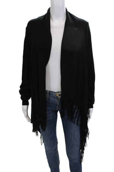 Love Tree Women Cardigan Black Button Bohemian Long Sleeve Size L