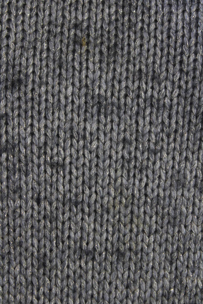 Elie Tahari Womens Gray Mock Neck Pullover Sweater Long Sleeve Size S