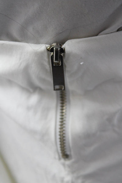 siedres Womens A-Line Mini Skort White Size S