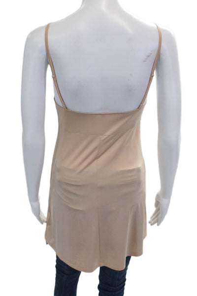 Zimmermann Womens Brown Sleeveless V Neck Polyester Blouse Size 0