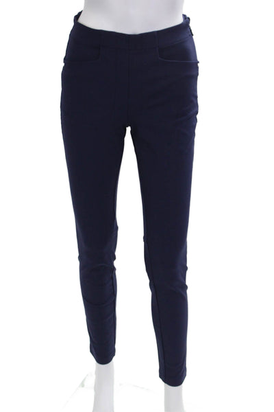 RLX Ralph Lauren Women Ankle Jegging Dark Blue Nylon Blend Size 00