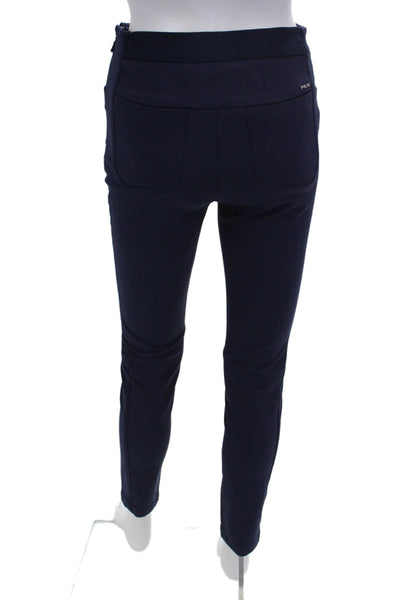 RLX Ralph Lauren Women Ankle Jegging Dark Blue Nylon Blend Size 00