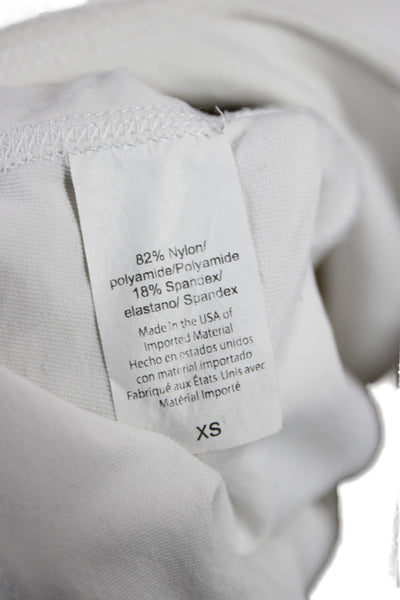 Beyond Yoga Womens Snake Print Ankle Leggings White Size XS