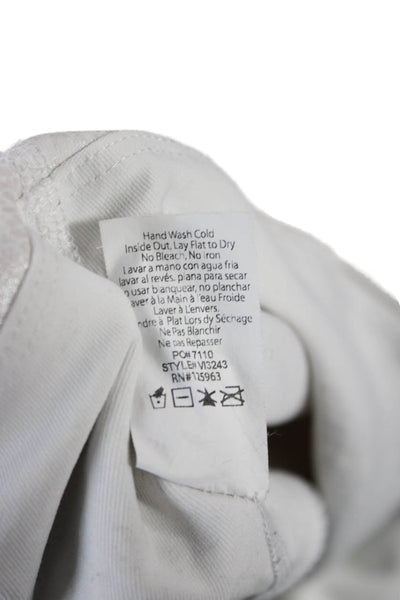 Beyond Yoga Womens Snake Print Ankle Leggings White Size XS