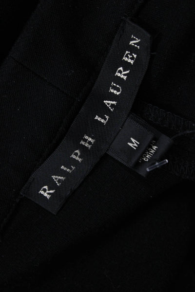 Ralph Lauren Womens Black Ankle Dress Pants Size M