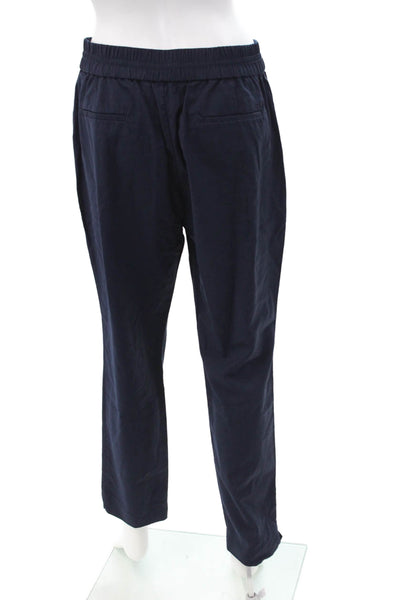 J Crew Unisex Dark Blue Jogger Sweatpants Drawstring Size 8