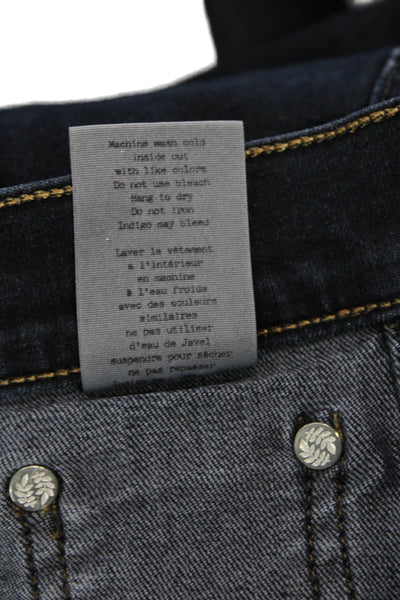 Rag & Bone Jean Womens Ankle Skinny Jeans Dark Blue Low Rise Size 27