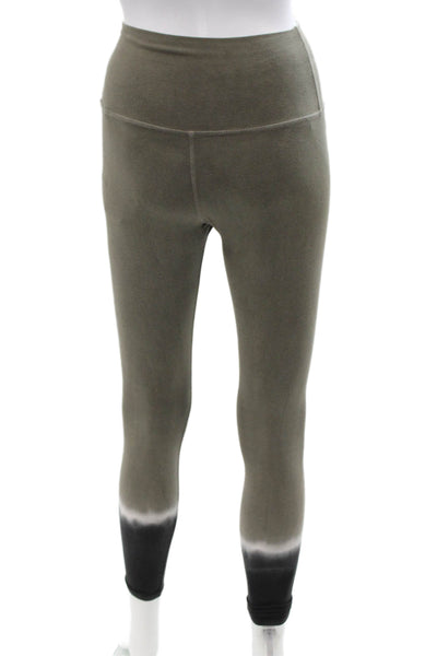 Electric & Rose Womens Army Green Ankle Leggings Size XS