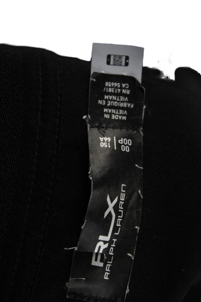 RLX Ralph Lauren Womens Petite Ankle Jegging Pants Black Size 0
