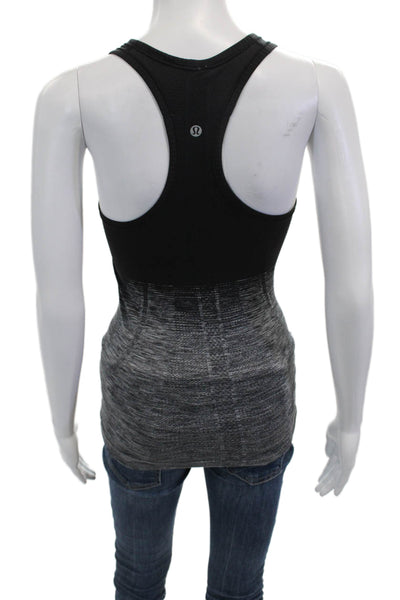 Lululemon Womens Black Sleeveless Tank Round Neck Size 2