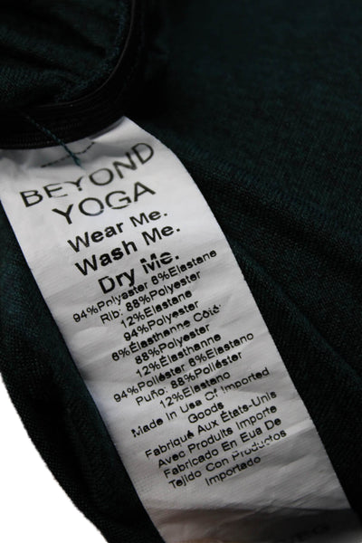Beyond Yoga Womens Basic Sleeveless Tank Green Size XL